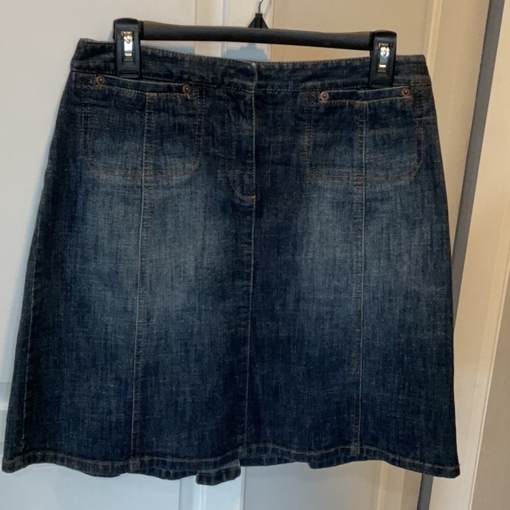 Loft Ann Taylor denim skirt